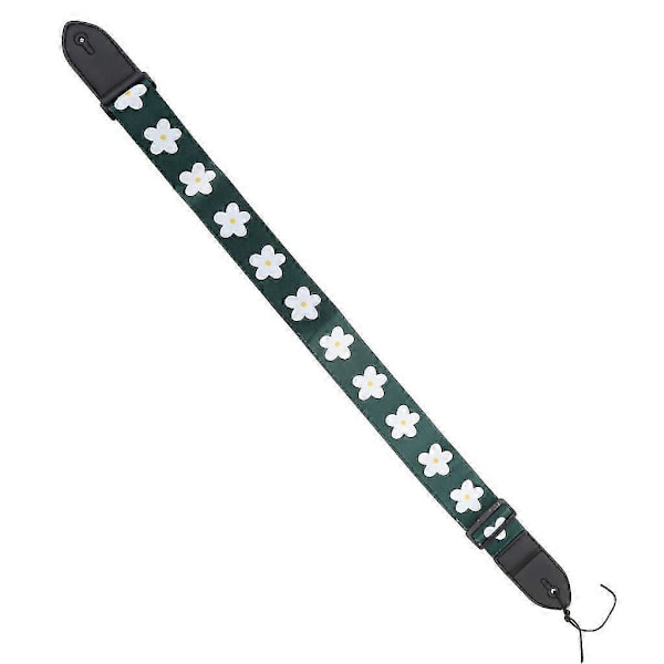 [KK] Gitarr Axelrem Tryckt Gitarrrem Gitarrtillbehör för Vuxna Barn P20250110636 Green