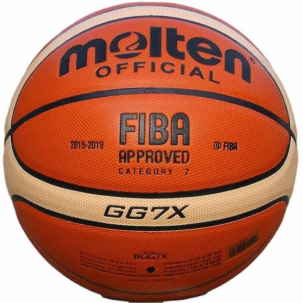 Basketboll Officiell storlek 7 Pu Läder Utomhus Matchträning inomhus