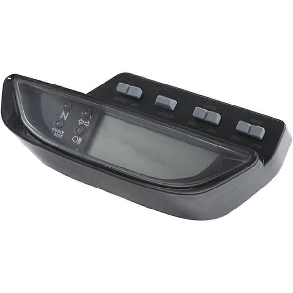 1PC Motorcykel Digital Speedometer Kilometertæller Sort til XR250 Black