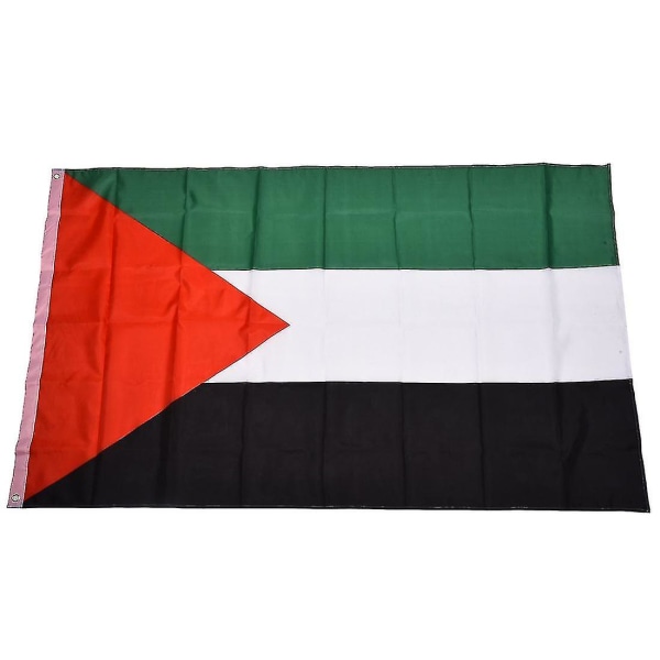 Palestina National Flag 5ft X 3ft - Högkvalitativt polyestertyg