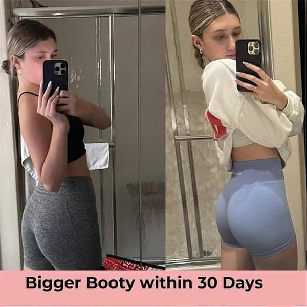 Zorvera Booty Trainer til kvinder, Smart Bærbart Baldeapparat med 6 Justerbare Tilstande til Hjemmetræning 2set*Charging model size