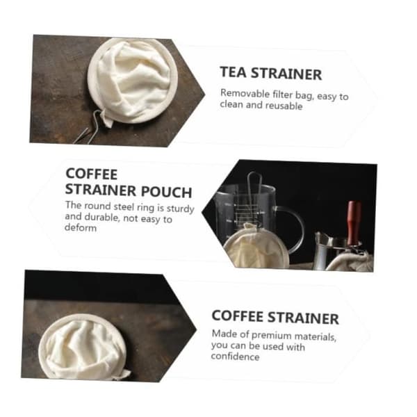 Kaffefilter - Ikke specificeret - 2 stk. - Genanvendeligt - Rustfrit stål - Holdbart