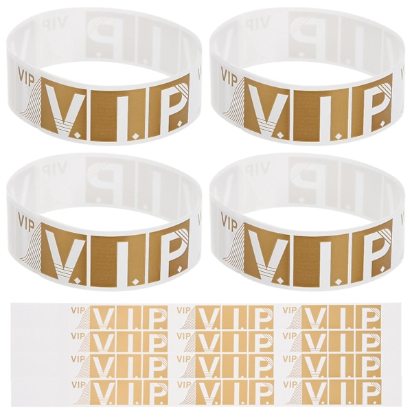 200pcs Vip Bracelets Party Bracelets Bracelets For Events Concerts Fairs Festivals Party25x1.7cm