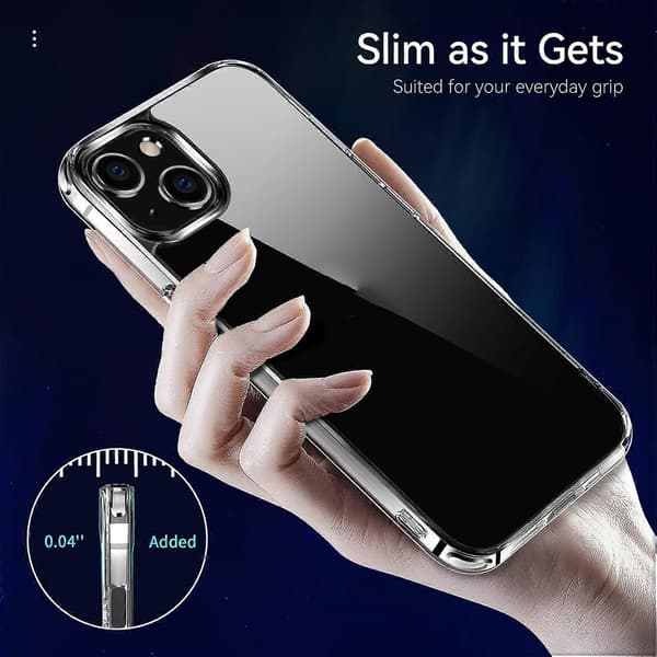 iPhone 13 mini TPU + PC läpinäkyvä iskunkestävä suojakotelo iPhone 13 Minille Not Specified