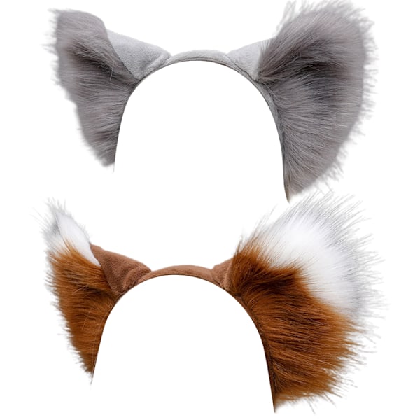 Cat ears headband, Anime cat cosplay, fox ears cosplay