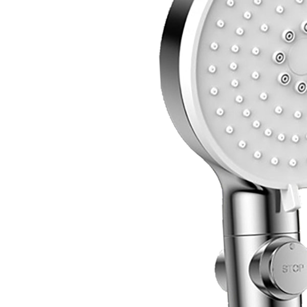 Högtrycksduschhuvud 5 Spraylägen Lång slang Handhållen spray med filter