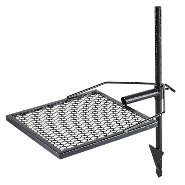 Svingbar Lejrbål Grill i Robust Stål, Justerbar