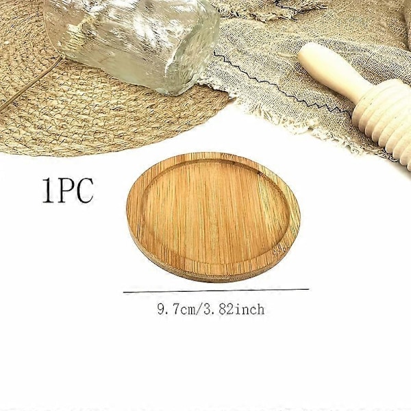 1 stk. åttekantet trebrett for servering av mat, snacks, drikke, sushi, biff, pizza, desserter, kaker, brød, frokostbrett, kaffebrett, charcuteriebrett 3.82*3.82*0.39inch