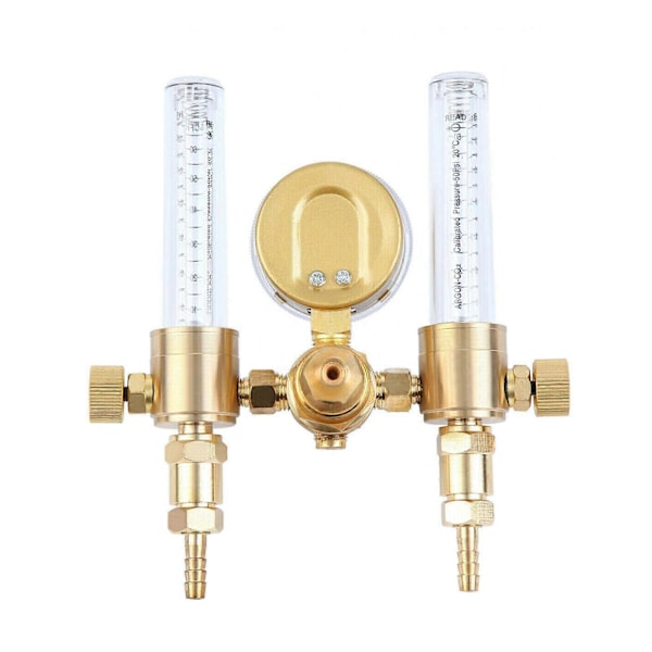Argon Regulator Flow Meter med Dobbel Utgang, Reservedeler, Profesjonell