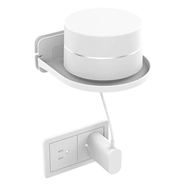 Väggfäste Hållare Stativ Stöd för Tenda Nova Linksys Velop TP-Link D-Link för Google Nest Wifi Router White