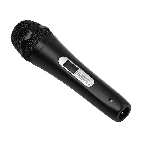 [KK] Handheld Wired Dynamic Microphone Mic XLR Cable 6.35mm Plug for Karaoke Singing Network Broadcasting Livestreaming Speech with 5 Meter Audio