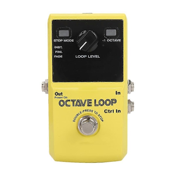 NUX OCTAVE LOOP Effekt Single Block Effektor för Elgitarr