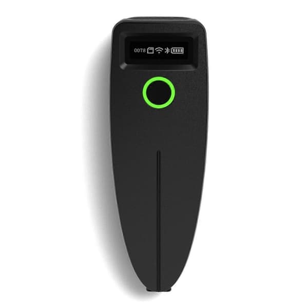 Streckodescanner Mini Trådløs Bluetooth Håndholdt Bærbar 1D 2D QR Stregkode Black