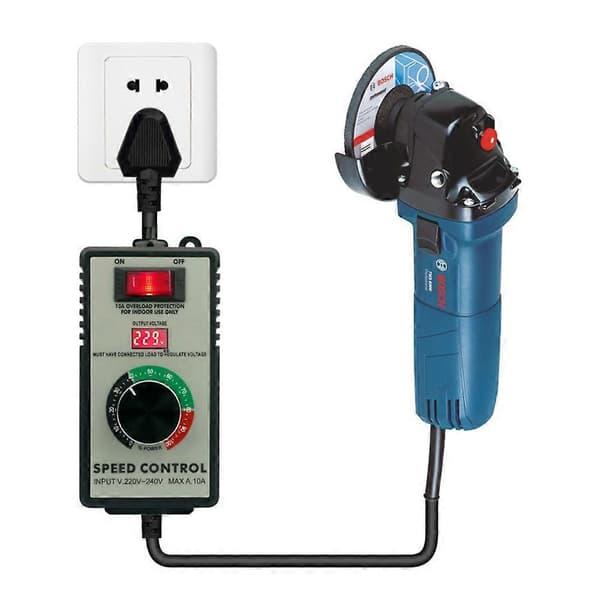 Vinkelsliper Guvernør Hastighetskontroller Bryter AC220V-250V 4000W Maksimal Effekt Håndverktøy EU-plugg