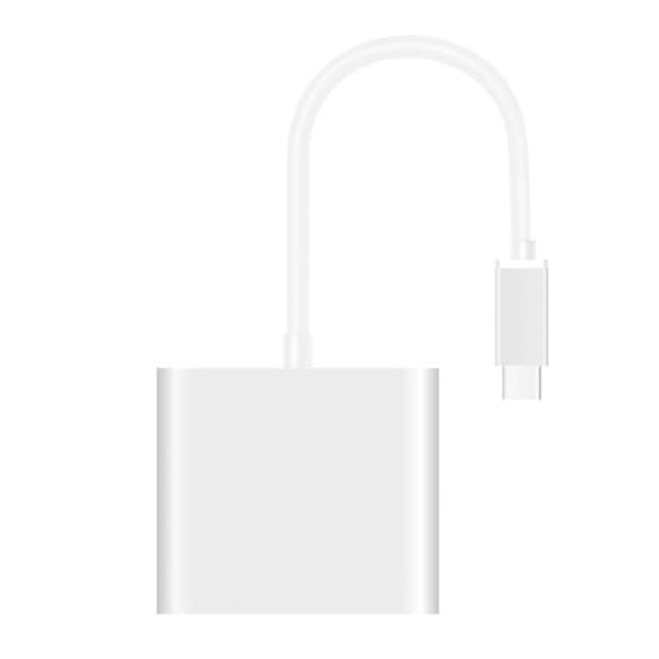 3-i-1 USB-C-adapter - Apple - USB 3.1-hubb - HDMI - Laddare - OTG