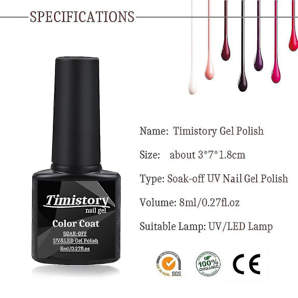 Nagelkonstset 120/80/54w Uv Led-lampa Gelnagellackset Elektrisk nagelborr Nagelkonstset-