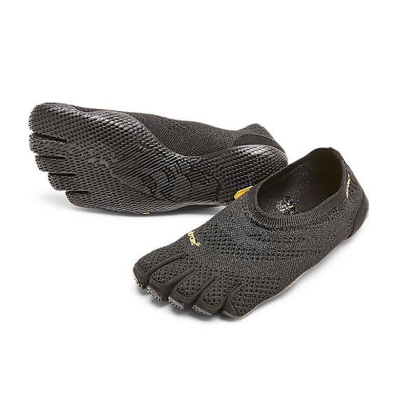 Naisten Five Fingers -kengät paljain jaloin neulotut slip-on-lenkkarit - harmaa Black 41 EU