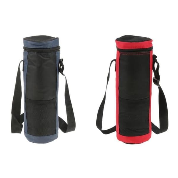 2-delt isolert flaskepose, isbitpose, Oxford-stoffpose for hjem/kontor/camping/reise, Almenclan