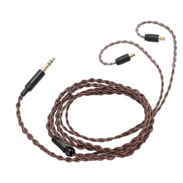 Hodetelefon-oppgraderingskabel OFC 3,5 mm til A2DC-plugg Hodetelefonkabel for ATH CKS1100 ADX5000 E50 E70 LS300 LS400 CKR100 MSR7B AP2000Ti 1,2 m