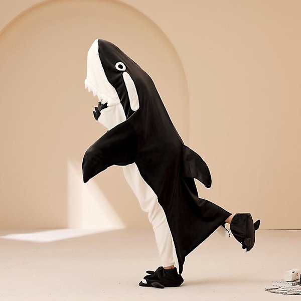Shark filt filt för barn och vuxna children 150-160CM