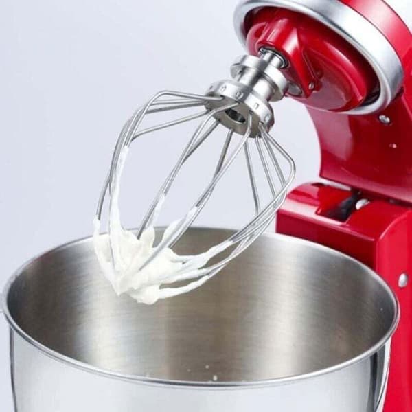 Piskeris i rustfrit stål - ZOR® - 6-tråds hoved - Til KitchenAid røremaskine