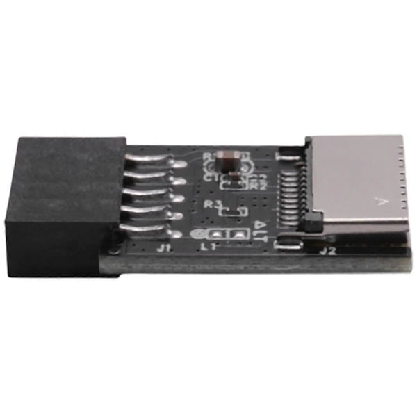 Emolevyn USB2.0 9Pin - TYPE-C A-KEY Etuliitinmuunnin USB3.2 TYPE-E Liitäntäotsikko Ad as shown