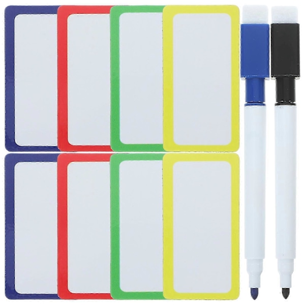 Sæt Magnetisk Etiket Til Whiteboard Genanvendelig Tør Slet Magnetisk Mærkat Colorful 11.5x1cm