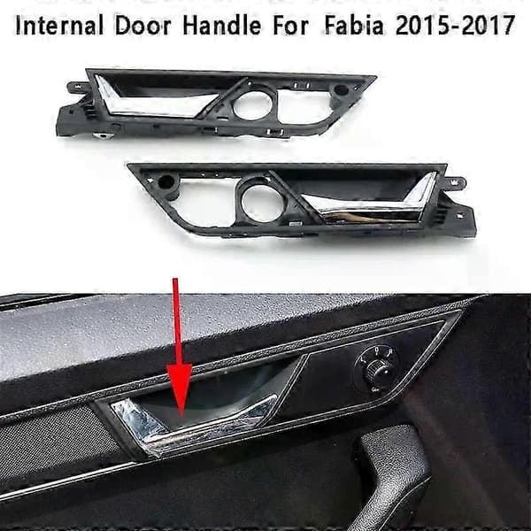 2015-2016 Skoda Fabia Bildörr Internt Handtagsmanöverdon 6V0837221A 6V08222A