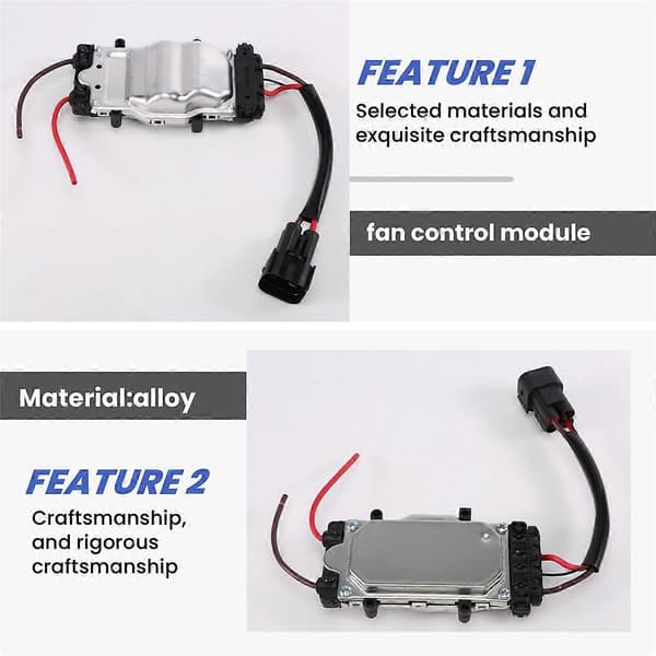 Bilradiatorviftekontrollmodul for 3 E46 316Ci 3116Ti 318Ci