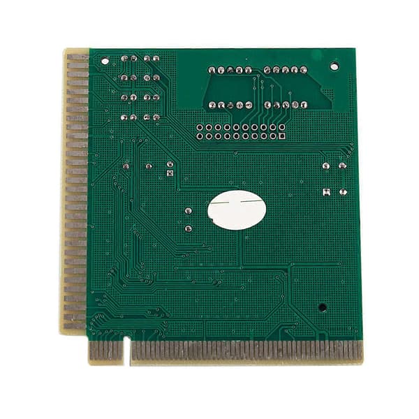 5X PC Hovedkort Diagnostisk Kort 4-Sifret PCI/ISA POST Kode Analysator Green & black