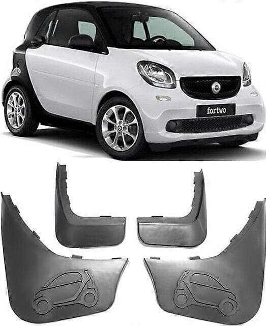 Stænklapper for og bag til 2015-2023 Smart ForTwo 453 W453