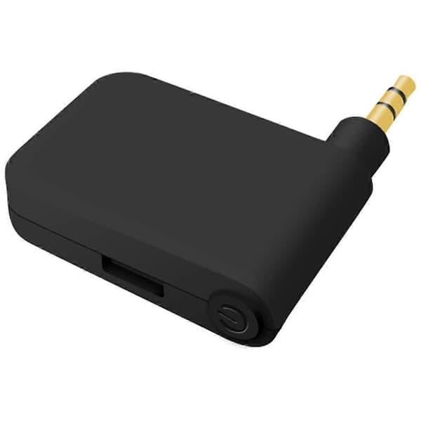 Lavalier mikrofon bærbar videomikrofon for telefon, direktesending, spilltilbehør, samtale Black