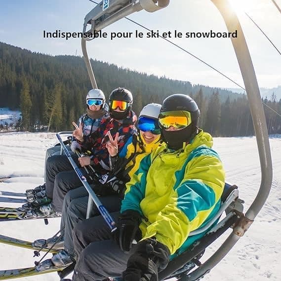 Balaclava - Ej specificerad - Skidmask - UV-skydd - 2-pack - Unisex - Vinter