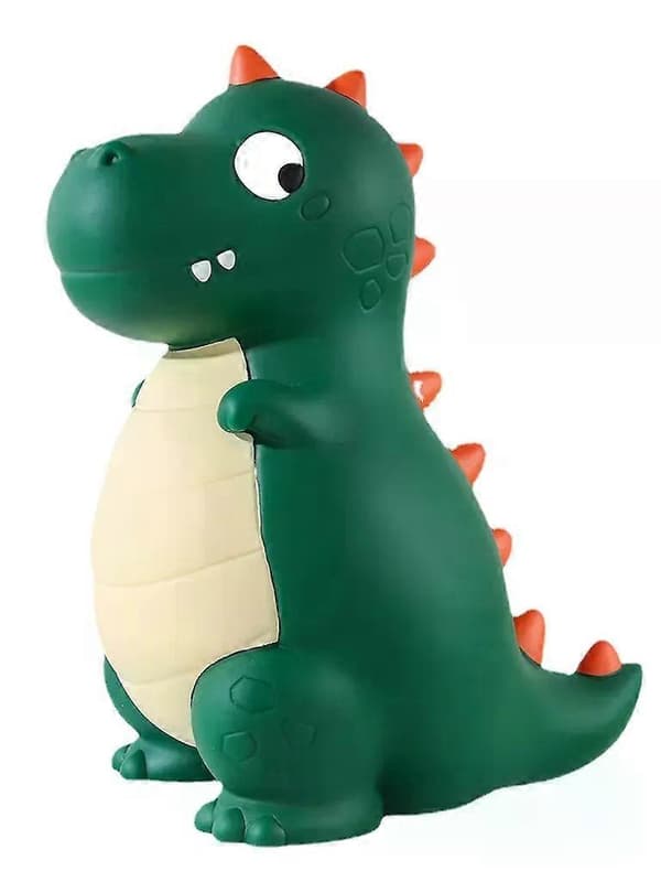 Spargris-[medium] grön dinosaurie