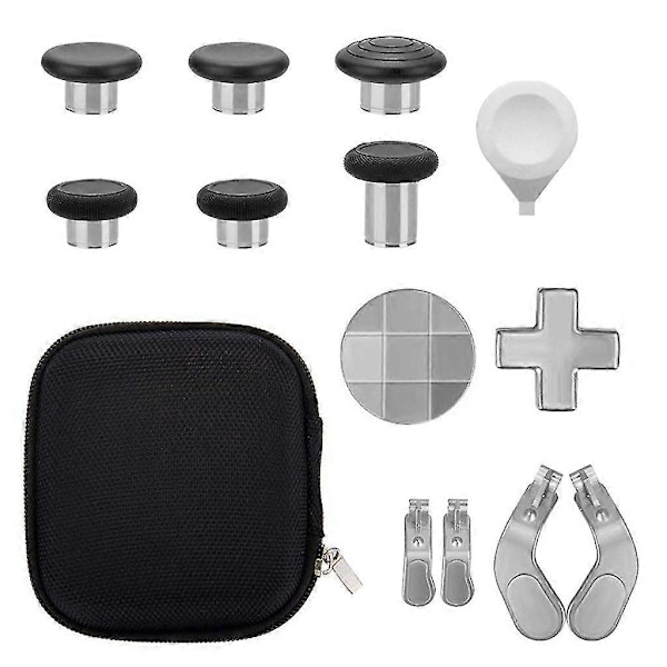För Xbox One Elite Handtag Knapp Tillbehör Set Ersättningsknappar Spel Set of 14