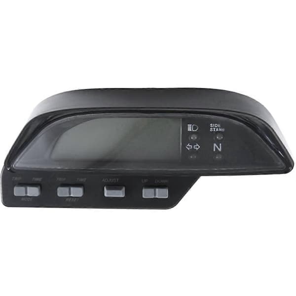1PC Motorcykel Digital Speedometer Kilometertæller Sort til XR250 Black
