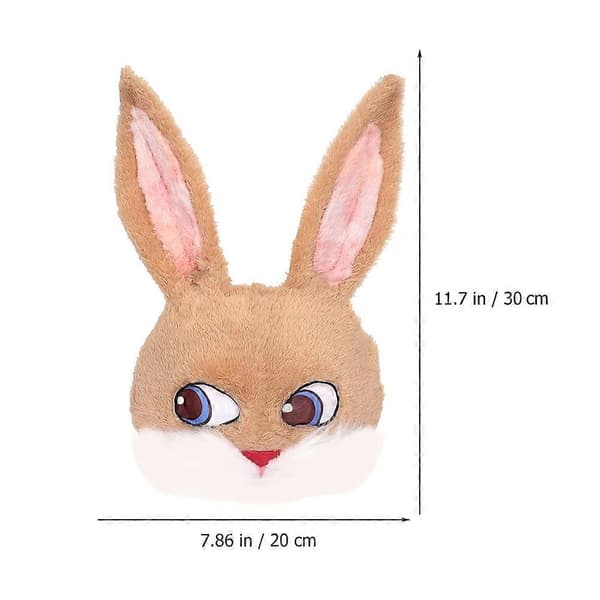 [KK] Easter Bunny Mask Compatible with Party Costumes 2 pcs. Easter Masquerade Use