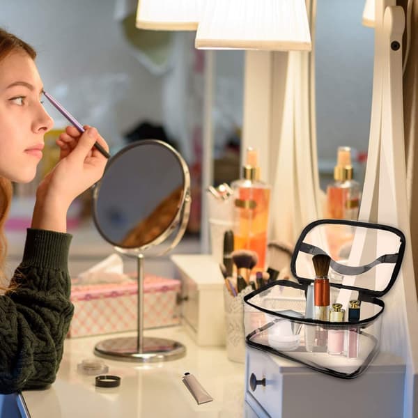 [KK]Blå Dröm Makeuptaske, 2 stk Toilettasker Tr