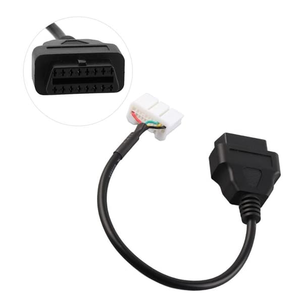 OBD2 20-bens bildiagnostisk kabeladapterstik 31 cm erstatning for TESLA MODEL S/X 2012-2015