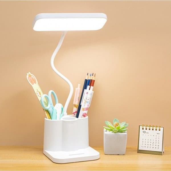 LED skrivebordslampe - USB oppladbar - Øyebeskyttelse - Berøringsdimming - Moderne design