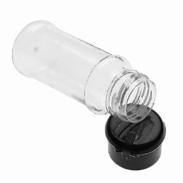 [KK]12-pack Plastic Spice Jars with Lids, 100 ml Spice Storage Container Bottle Spice Pepper