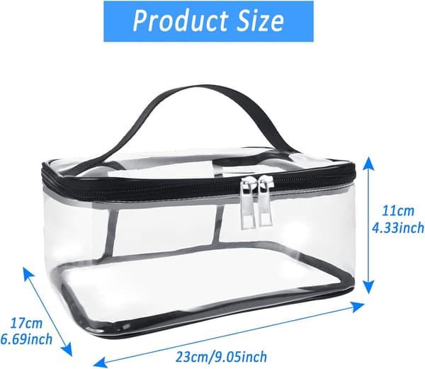 [KK]Blå Dröm Makeuptaske, 2 stk Toilettasker Tr
