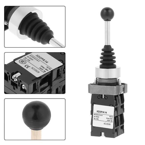 Joystick Switch, 1st XD2PA14 4NO 4-läges låst spak Joystick Switch