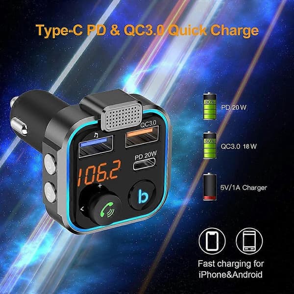 Bil Bluetooth MP3-afspiller