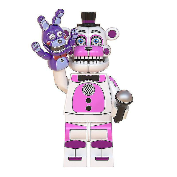 Five Nights At Freddy's Byggeklodssæt med 8 Tegnefilm Actionfigurer Samleobjekter [kk] WM2019