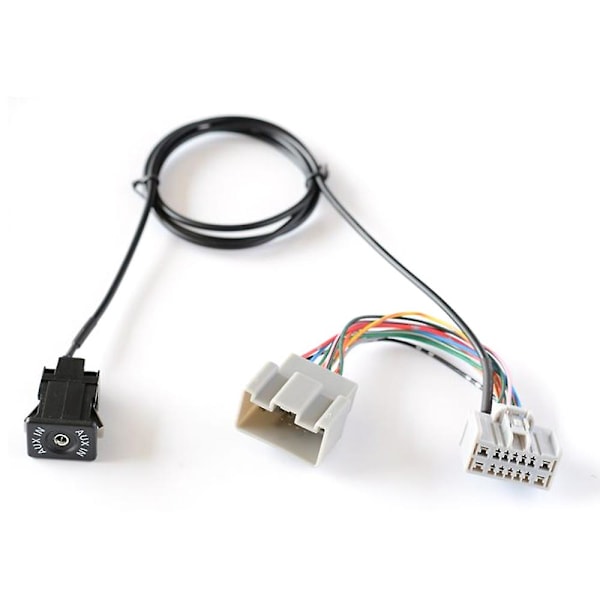 Car Stereo Aux Switch Cable Aux 3.5mm Interface Audio In MP3 Adapter for Volvo C30 S40 V40 V50 XC50 XC60 XC70