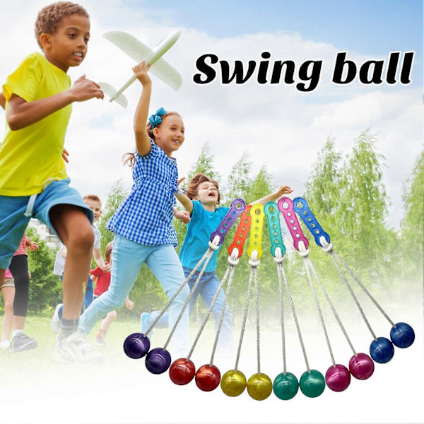 Kids Leisure Pro-clackers Boll Fidget Leksak Fickformat Swing Bollar Tröghetskollision Antistress Klassisk Leksak Tröghetsslag Boll Handövningsleksaker Fidg With Light