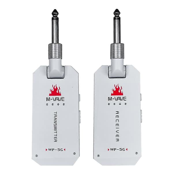 [KK] M-VAVE 5.8G Trådlöst Gitarrsystem för Gitarrförstärkare Vit