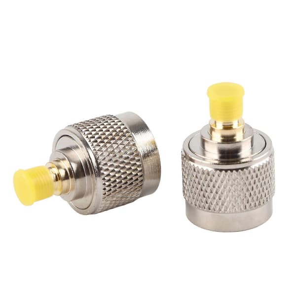 Type N til SMA-adapter 2 stk. Type N han til SMA hun RF-stik koaksialadapter testkonverter