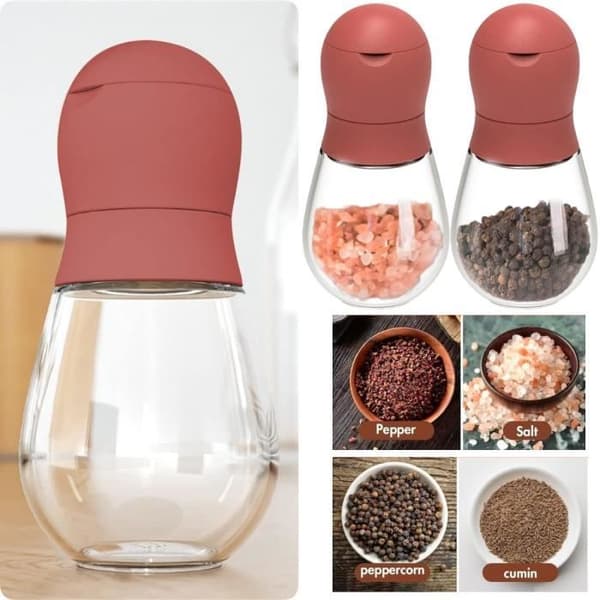 Pepperkvern - Høy Kvalitet - Rustfritt Stål - Justerbar - Moderne Design - 150 ml